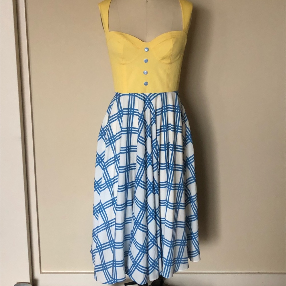 Nishe ModCloth “Pretty Picnic” Dress. UK 12.